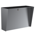 Pedestal Pro Lando-SS-14x10-E 14x10 Landscape Stainless Housing