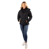 Lita Women's Heated Puffer Jacket - detail view | Silarius