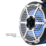NXL 6.5' Neodymium Marine and Powersports Towers with Built-in Passive Radiator, 1' Driver and LE... - detail view | Silarius