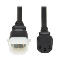Eaton Tripp Lite P005-E04-6 Tripp Lite Series 14AWG PDU Power Cords, C13 to P-Lock C14, 15A, 250V, 4' (1.2m), 6-Piece, Black