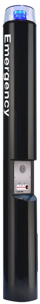 Code Blue Z12563-08 CB 1-e Pedestal Interactive Voice Communication Unit, PoE, GSM and IP Communication