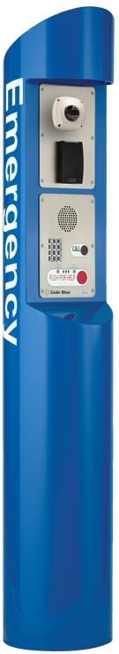 Code Blue CB9S00140 9-S with Dual Faceplates Safety, Blue