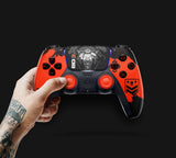 MODDEDZONE BLACKOUT EXTREME PS5 SMART PRO CUSTOM MODDED CONTROLLER - rear view | Silarius