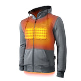 Ridge Mens Heated Hoodie - front view | Silarius