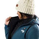 Ridge Womens Heated Hoodie - detail view | Silarius