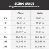 Ridge Womens Heated Hoodie - detail view | Silarius