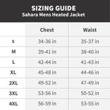 Sahara Mens Heated Jacket - detail view | Silarius
