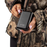Sahara Women's Heated Hunting Jacket - Mossy Oak Camo - detail view | Silarius