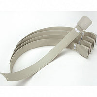Securitas Healthcare 804A1617 RoamAlert Wrist Strap, 10" Length, 5-Pack, Gray