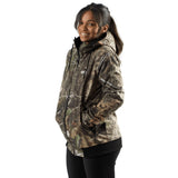 Shadow Women's Heated Hunting Hoodie - Available in Mossy Oak and Real Tree - side view | Silarius