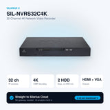 Silarius SIL-NVRS32C4K 32-Channel 4K NVR - key specs