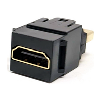 Dynacom 10600-HDMI-BK HDMI Coupler Insert, Black
