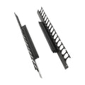 Eaton Tripp Lite SRCABLEVRTS SmartRack Vertical Cable Manager for 42U, 45U and 48U Enclosures, Multiple Short Fingers, Black