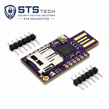 BAD USB HID Development Module - ATmega32U4 Virtual Keyboard & TF Memory Board for Arduino, Securit... - side view | Silarius