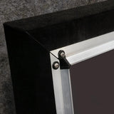 Draper 256206 StyleLine Fixed Projection Screen with Bold Bezel, Matt White XT1000VB Surface Material, 16:10, 165"