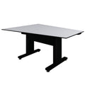 Middle Atlantic TBL-ANG-3P-SH-WB Forum 3 Person Angle Table, 30" Seated Height, Dark