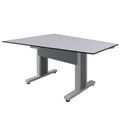 Middle Atlantic TBL-ANG-3P-SH-WW Forum 3 Person Angle Table, 30" Seated Height, Light