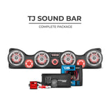 Jeep TJ Sound Bar Package - detail view | Silarius