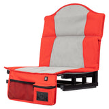 Vantage Heated Stadium Seat - detail view | Silarius