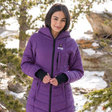 Victoria Womens Heated Coat - detail view | Silarius
