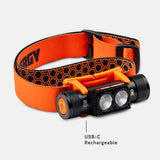 Oracle Rechargeable Headlamp - detail view | Silarius