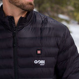 Wolf Mens Heated Jacket (Final Sale) - detail view | Silarius