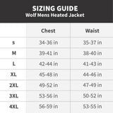 Wolf Mens Heated Jacket (Final Sale) - detail view | Silarius