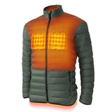 Wolf Mens Heated Jacket (Final Sale) - detail view | Silarius