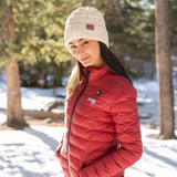 Wolf Womens Heated Jacket (Final Sale) - detail view | Silarius