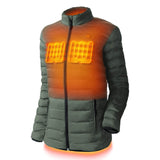 Wolf Womens Heated Jacket (Final Sale) - detail view | Silarius