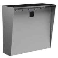 Pedestal Pro XBUT-HD002S 13.5x13 Stainless Hood (Shielded) - ButterflyMX 12" Surface Intercom