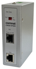 ComNet CNGE1IPS95 Industrial Hardened PoE++ Midspan Injector, 95W, Gigabit Ethernet