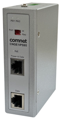 ComNet CNGE1IPS95 Industrial Hardened PoE++ Midspan Injector, 95W, Gigabit Ethernet