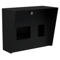 Pedestal Pro XPRO-HG002C 12x10 Steel Housing - Single Gang & Double Gang