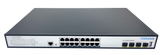 Silarius SIL-B16M3POE1G300 16-Port Gigabit Layer 3 Managed PoE+ Switch 300W 10G SFP+ Rack Mount Surveillance