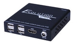 Vanco Evolution EVEXKVM1 HMDI Extender with KVM and PoE