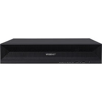 Hanwha XRN-1620SB1 Wisenet X-Series 4K 16-Channel H.265 PoE+ NVR with AI Search, 140Mbps, 8TB HDD, Black