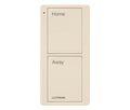 Lutron PJ2-2B-GLA-P01 Pico 2-Button Entry Keypad - (Light Almond | Gloss)