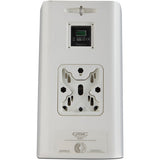 QSC AD-S8T AcousticDesign Series 8" 2-Way 200W Surface-Mount Loudspeaker (Single, White) ADS8TWH