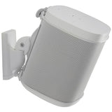 Sanus WSWM21-W1 Sonos Play 1 & Play 3 Wireless Speaker Wall Mounts White- Single
