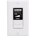 QSC MP-MFC Decora-Style Wall Controller for MP-M Series Mixers (White) MPMFCNAWH