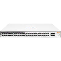 Aruba Instant On 1830 JL815A#ABA 48-Port Gigabit (24 ports PoE+) Compliant Managed Network Switch with 4 SFP ports