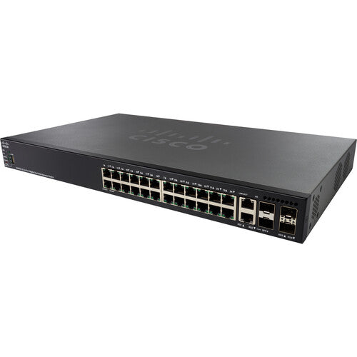 Cisco SG550X-24MPP 24-Port Stackable Managed Switch