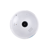 Silarius SIL-FISHBULB3MP 3MP WiFi Bulb Fish-eye Camera with 2-Way Audio - front view | Silarius