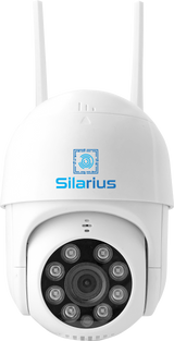 Silarius SIL-PTZHOMEWIFI2MP WiFi App enabled PTZ 2MP Full HD Outdoor Camera - front view | Silarius