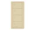 Lutron PJ2-4B-GIV-L31 Pico 4-Button 3-Preset Light Icon Remote - (Ivory | Gloss)