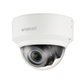 Hanwha XND-8080RV Wisenet X-Series 5MP IR Indoor Vandal Dome Camera, 3.9-9.4mm Varifocal Lens, Ivory