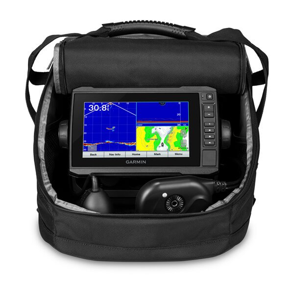 Garmin Small Portable Ice Fishing Kit w/ GT8HW-IF Transducer (010-12462-10)