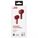 JVC HA-A8TR In-Ear True Wireless Bluetooth Earbuds with Charging Case (Red) - detail view | Silarius