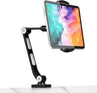 Suptek YF208B Aluminum Alloy Cell Phone Desk Mount Stand 360 Degree - front view | Silarius